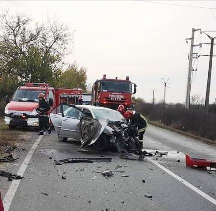 Csúnya közúti baleset történt Arad és Kürtös között